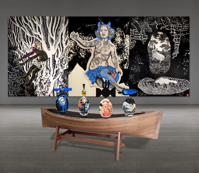 Stories across the Seven Seas - a Sculpture & Installation Artowrk by Pagliarino Elia